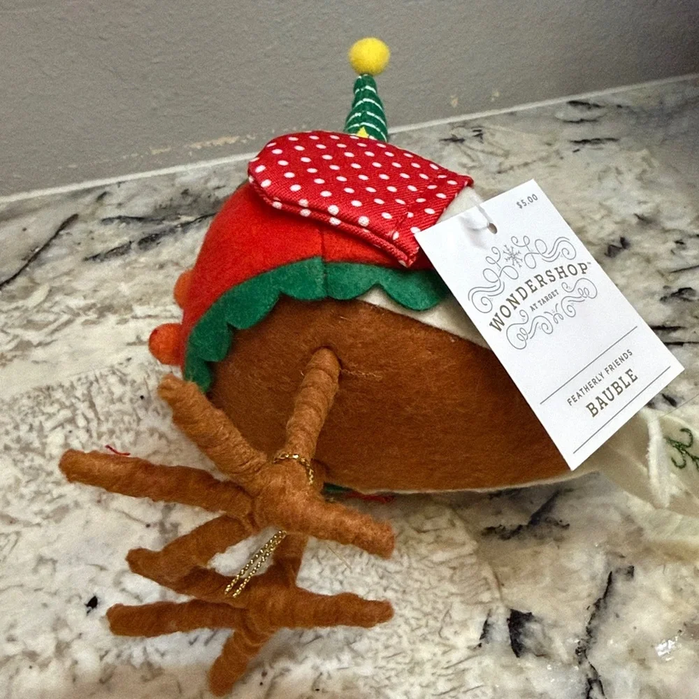 Wondershop at Target Featherly Friends Bauble Bird Christmas 2023
